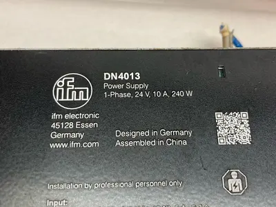 Used IFM DN4013 Miscellaneous Equipment (Electrical & Power) Ohio US | Surplus Asset Holdings #1364033