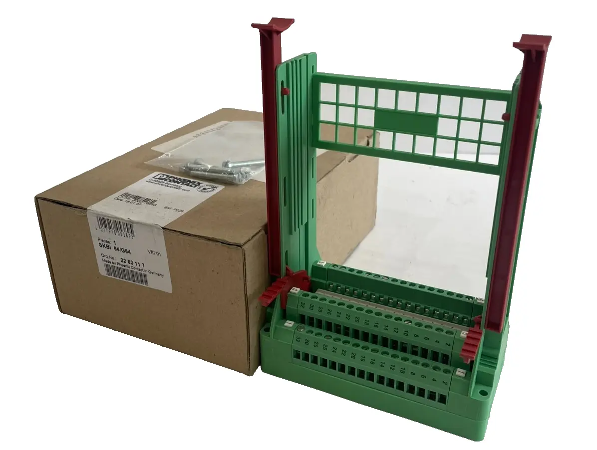 NEW PHOENIX CONTACT SKBI 64/G64 TERMINAL BLOCK 22 63 11 7 SKBI64G64