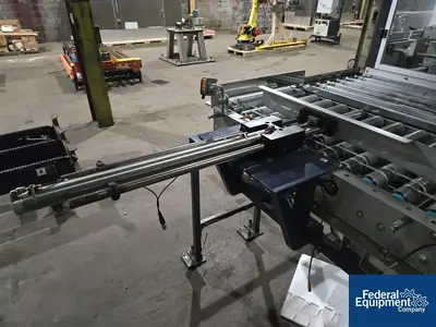 Unknown 48" W 2-Tier Powered Roller Conveyor
