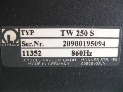 USED Leybold 11352