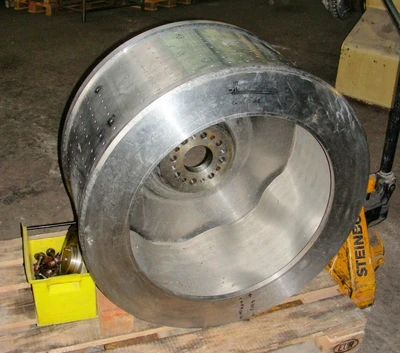 Krauss-Maffei HZ 80 peeler centrifuge, 316SS.
