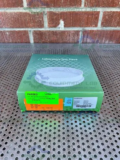 Used GLENAMMER STAINLESS STEEL 200 MM DIAMETER 850 MIC SHIEVE Sieves & Sieve Shakers California US | Equipment Lab #488583