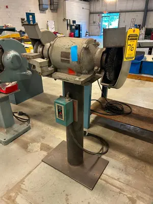 Used _UNKNOWN_ _UNKNOWN_ Pedestal Type Grinders (Double End) Virginia US | Myron Bowling Auctioneers Inc #1553520