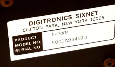 NEW DIGITRONICS SIXNET 6-EXP CONTROLLER