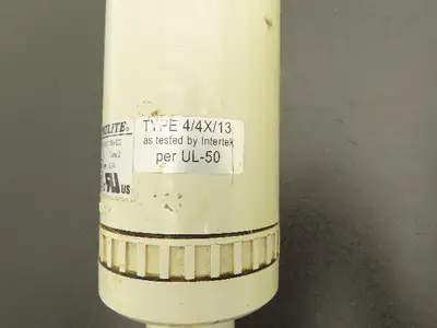 PatLite LME-102FBWQ Signal Tower Alarm White Single Light 60mm 24VDC  Lot of 2