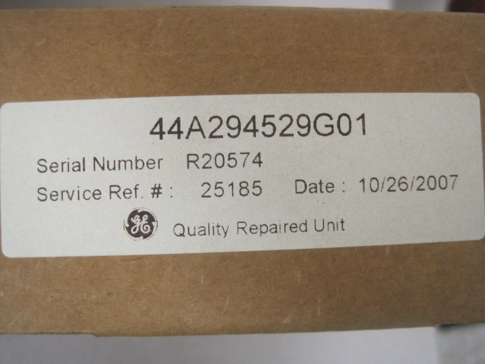 GENERAL ELECTRIC GE 44A294529G01 BOARD