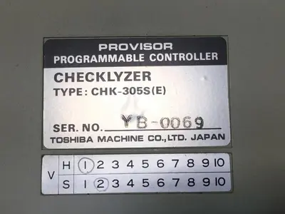 Used TOSHIBA CHK-305S E Interface Monitors Michigan US | Ideal Machinery #1233078