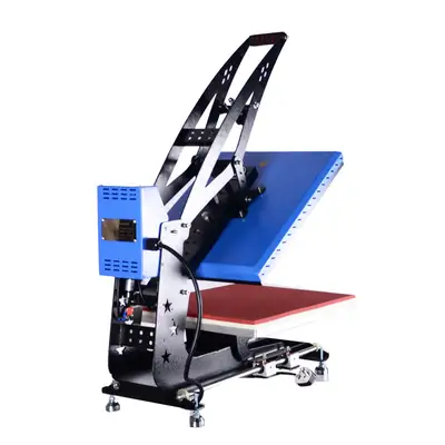 Used _UNKNOWN_ 16in x 20in Auto Open Slide Out Heat Press Machine Vertical Version Heat Presses Oklahoma US | Wide Image Solutions #1538351