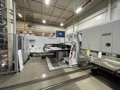 TRUMPF TRUPUNCH 5000 PUNCHES, FABRICATING, N/C & CNC | Machinery Network (1)