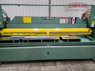 Betenbender 10' x 1/4" Low Profile Shear, Model 10'-250
