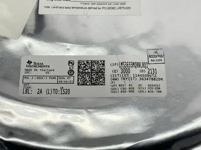 New | in-Stock Texas Instruments LMS3655MQRNLRQ1 Voltage Regulators Michigan US | Maverick Industrial Sales #1462924
