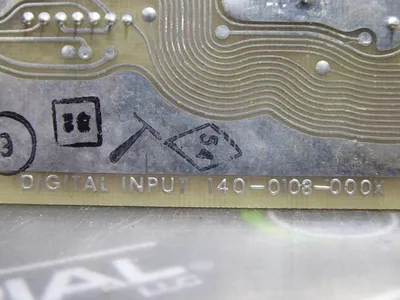 RTP Corp 140-0108-000K Digital Input Card 021-0024115G Used