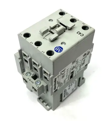 USED ALLEN BRADLEY SER. B IEC CONTACTOR, 24VDC ELECTRONIC COIL