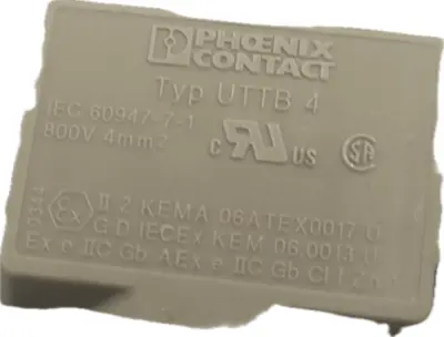 Used Phoenix Contact UTTB 4 Terminal Blocks Arizona US | ASSET CONVERSION SPECIALISTS, INC. #311122