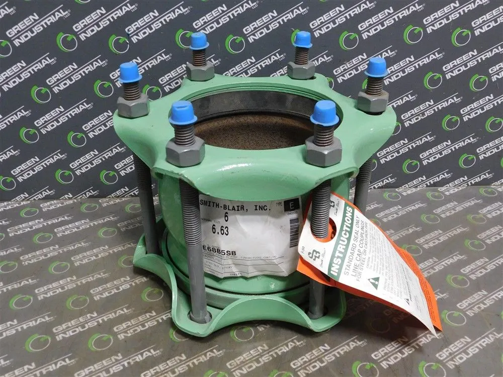 Smith-Blair Inc. Type E Flexible Coupling Size 6.63 150 PSIG Flexi-Coat New