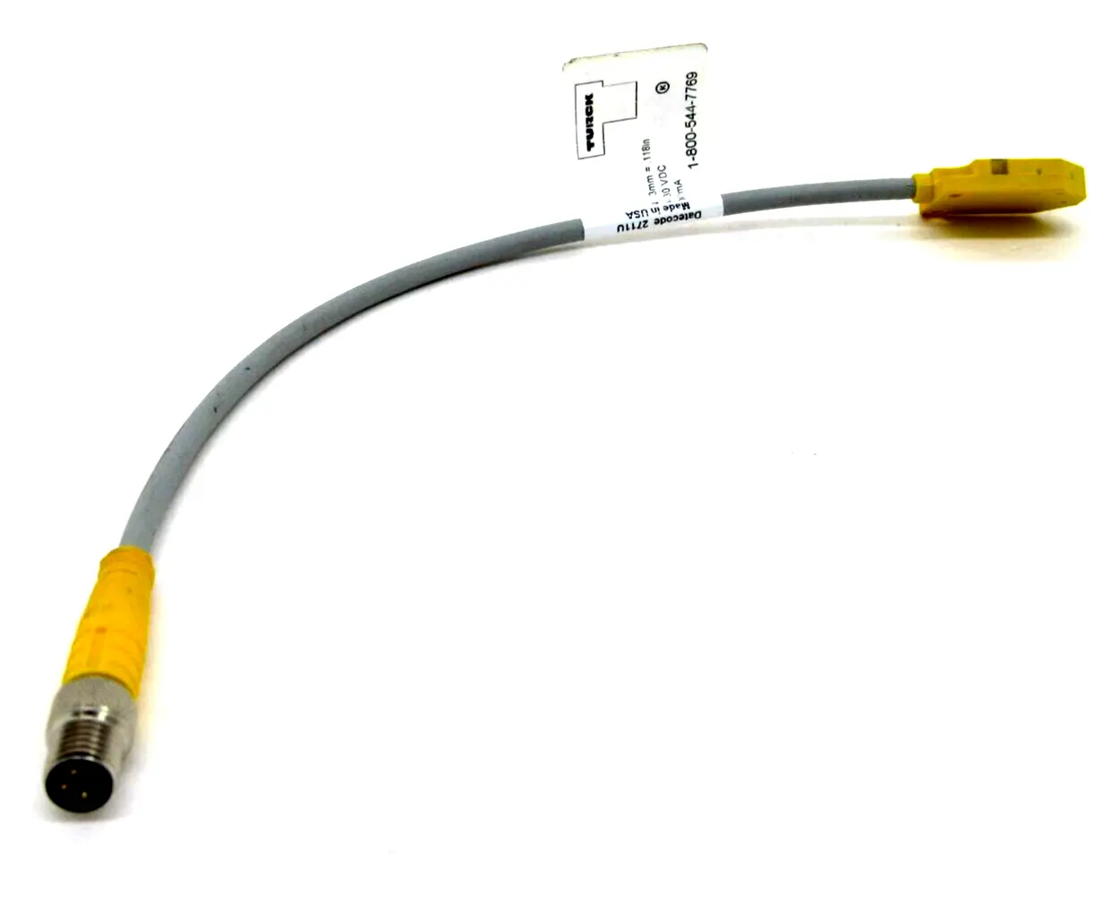NEW TURCK BI3-Q06-AP6X2-0.2M-PSG 3M SENSOR BI3Q06AP6X202MPSG 3M