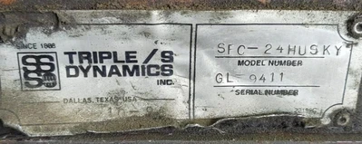 USED TRIPLE S GRANULATOR,  HUSKY SEC-24  HUSKY