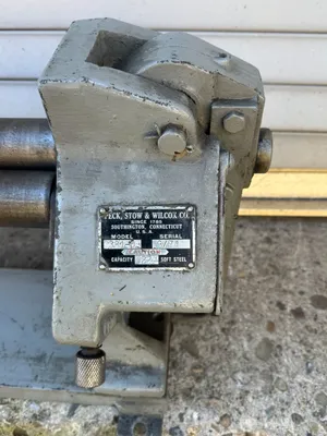 ROPER WHITNEY 381D Plate Bending Rolls including Pinch | THREE RIVERS MACHINERY (8)