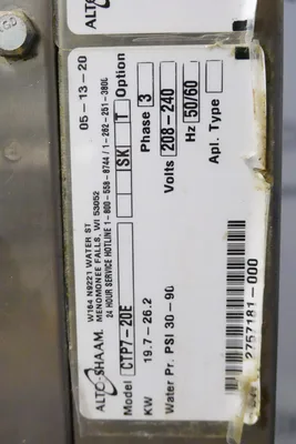 USED 2020 Alto-Shaam CTP7-20E