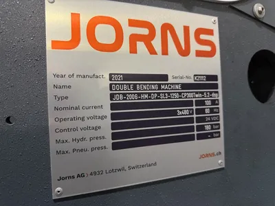 USED 2021 JORNS AG JDB-200G