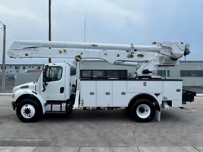 Used 2018 ALTEC AA55 MH Bucket (boom) trucks Florida US | Truck and Van Outlet #1509155