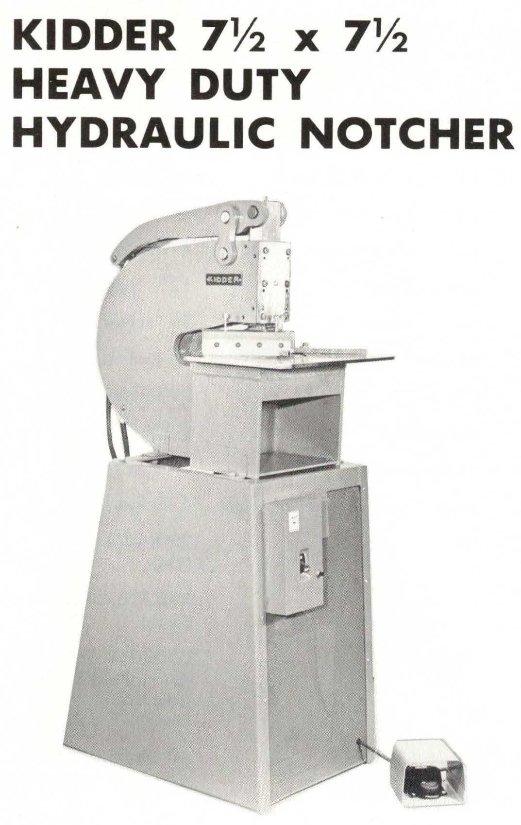 Used _UNKNOWN_ _UNKNOWN_ Notching Machines New Jersey US | H. Weiss Machinery & Supply #1316527