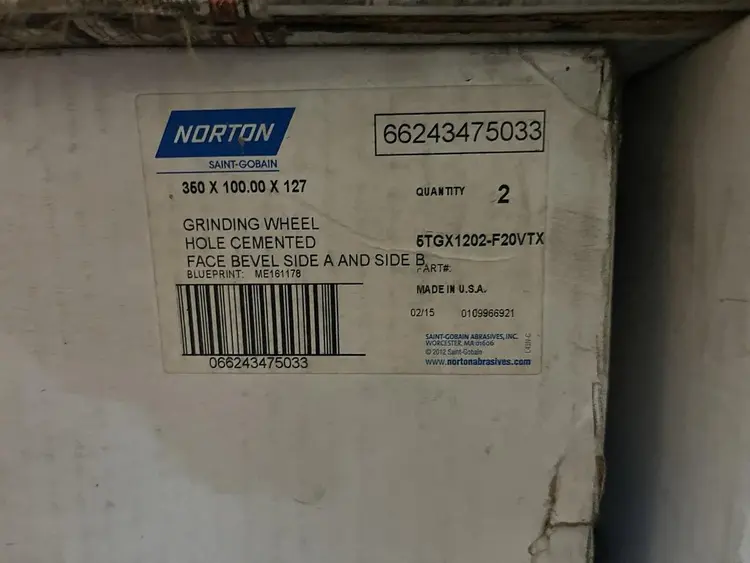 New | in-Stock NORTON 66243475033 Grinding Wheels Ohio US | Surplus Asset Holdings #1520388