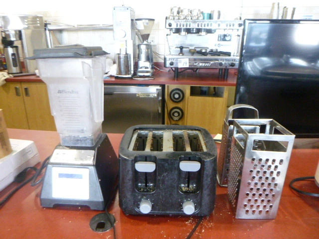 Blender, Toaster, Graters