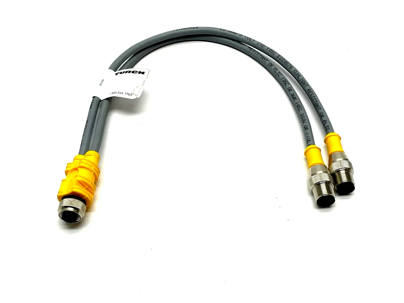 VBRK 4.4-2RS 4T-0.3/0.3, U0907-1 | Turck VBRK 4.4-2RS 4T-0.3/0.3 Splitter 2-Way U0907-1 - New