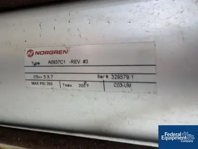 USED VINYLETECH ABBOTTSTOWN 24" Vinyletech Abbottstown Sheet Cooling Stack