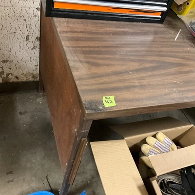 Wood desk