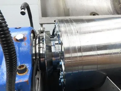 Kubco KHV-5600-VFD Centrifuge 14" Bowl 36" Long 10" Drum Ink Shot Separator