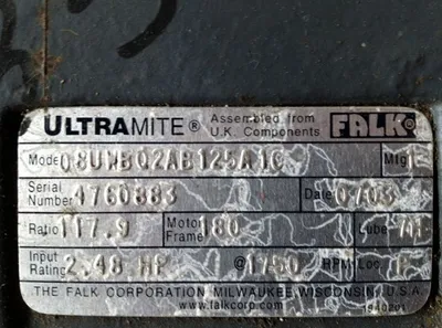 USED Falk 08UWBQ2AB125A1C