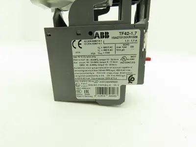 ABB AF09-40-00-11|TF42 Contactor 600V W/Thermal Overload Relay Screw Term