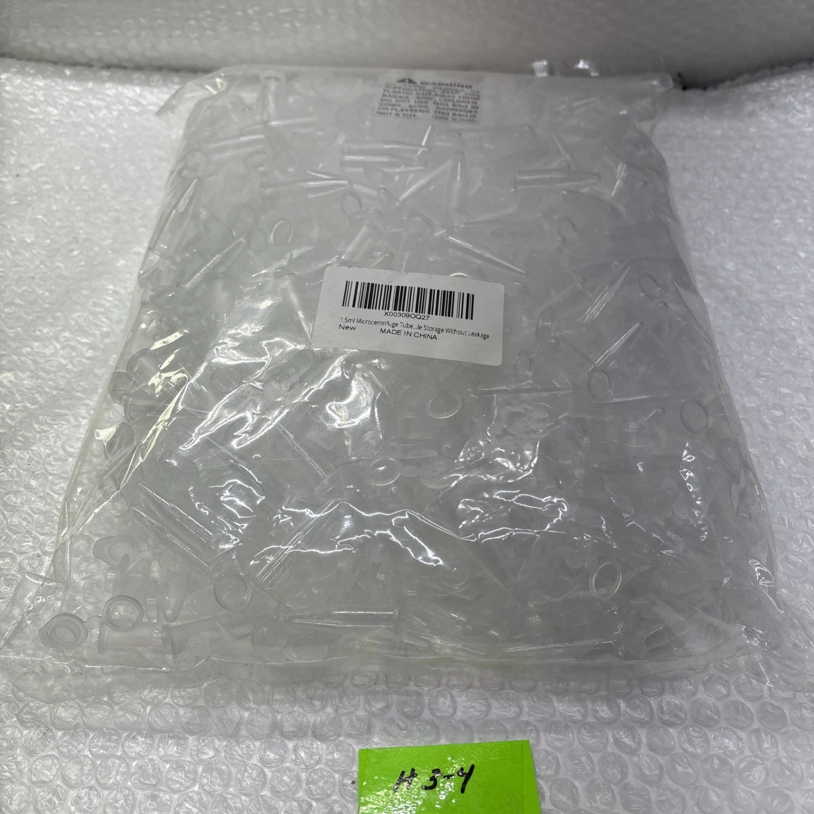 **New Centrifuge Tube 1.5 ml Locking Snap Cap Storage Without Leakage#