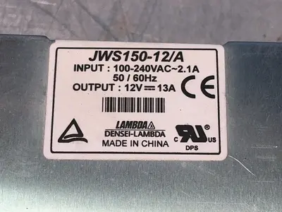 New | in-Stock LAMBDA JWS15012/A Single Output Power Supplies Ohio US | HGR 24 #1312231
