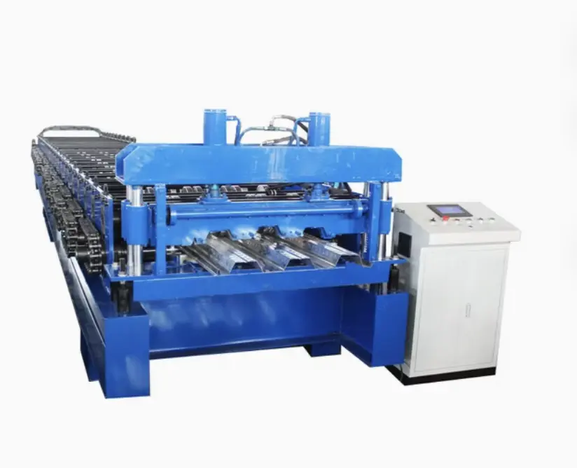 Corrugated Metal Deck Concrete Floor Roll Forming Machine in the USA
