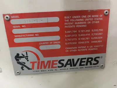 2006 TIMESAVERS INC 1211-12-0 Buffers | MD Equipment Services LLC (20)