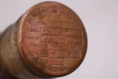 General Electric 9F60DJD007  Fuse TYPE EJO-1  SIZE C  5.5kV  7E-AMPS NEW #H880
