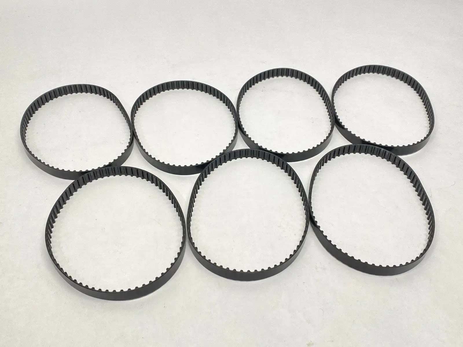 USED SDP/SI .200" (XL) PITCH 70 TEETH 3/8" WIDE URETHANE BELT LOT OF 7