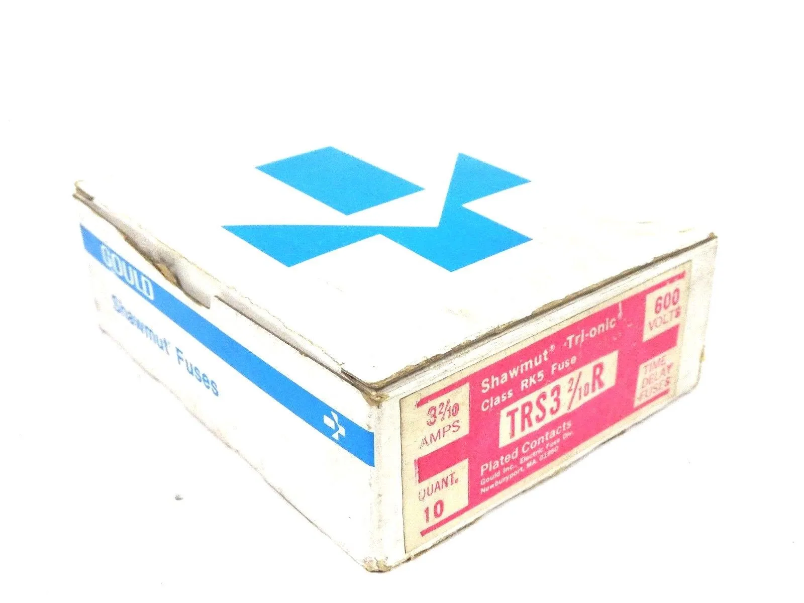10 NEW GOULD TRS3-2/10R TIME DELAY FUSE'S TRS3 2/10R