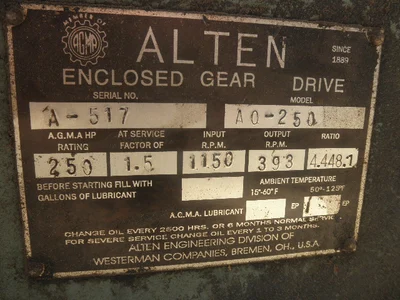 USED ALLTEN AQ-250
