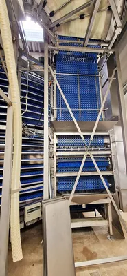 Kaak Group Twin Drum Ambient Cooler Spiral Cooler | Harvest Equipment and Fabrication Inc (8)