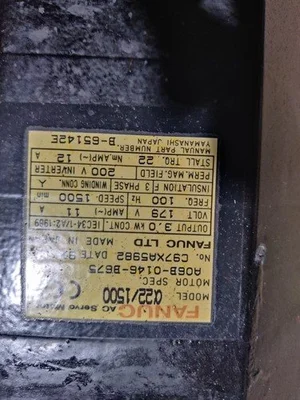 USED FANUC A06B-0146-B675