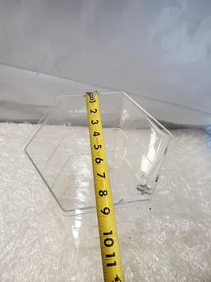 9IN. X 12IN. CLEAR LOCKBOX