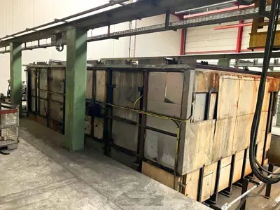 USED ESTEE POWDERCOATING LINE