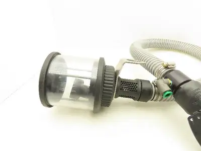 Kyokutoh Welding Tip Dresser Chip Vacuum Collector Cannister with Hose