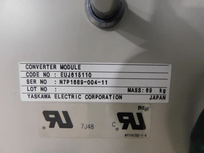 Used Yaskawa G5U-4600 Variable Speed Drives Ohio US | Equipment Recovery Corp. #1330408