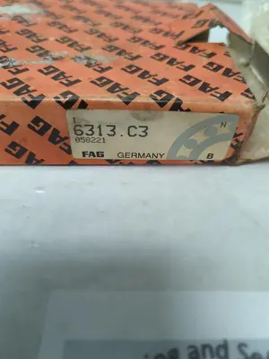 New | in-Stock FAG 6313 C3 Bearings | Surplus Asset Holdings #1191156