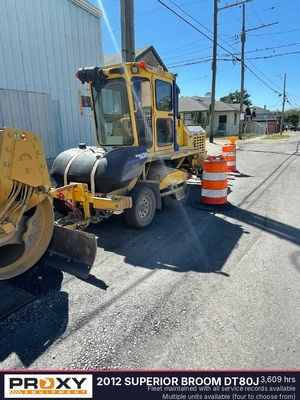 Used 2012 SUPERIOR BROOM DT80J Street Sweeper Louisiana US | Proxy Equipment #1384920
